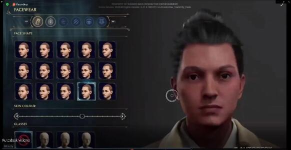 《霍格沃茨：遗产》游戏捏脸和自定义系统截图曝光
