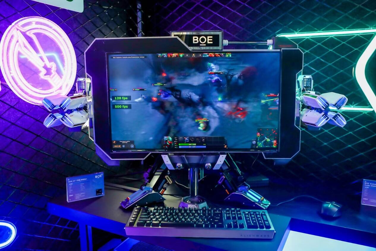BOE(京东方)行业首款沉浸式电竞体验舱空降北京发布“Best of Esports”策略引领电竞产业新未来_特玩网