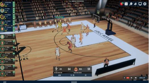 《职业篮球经理2023》将于11月3日登陆Steam 支