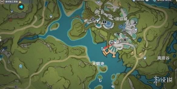 原神须弥钓鱼点在哪里 须弥钓鱼点位置分享