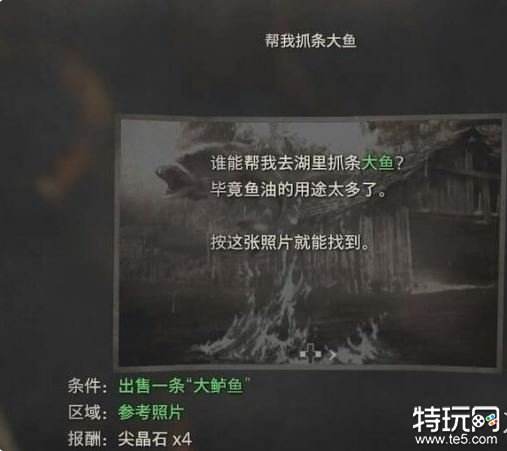 生化危机4重制版抓大鱼任务怎么做 帮我抓条大鱼任务介绍