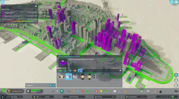《城市：天际线2》公布开发日志 展示了新的标志性建筑功能