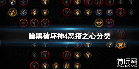 暗黑破坏神4恶疫之心总共有几种 恶疫之心种类介绍