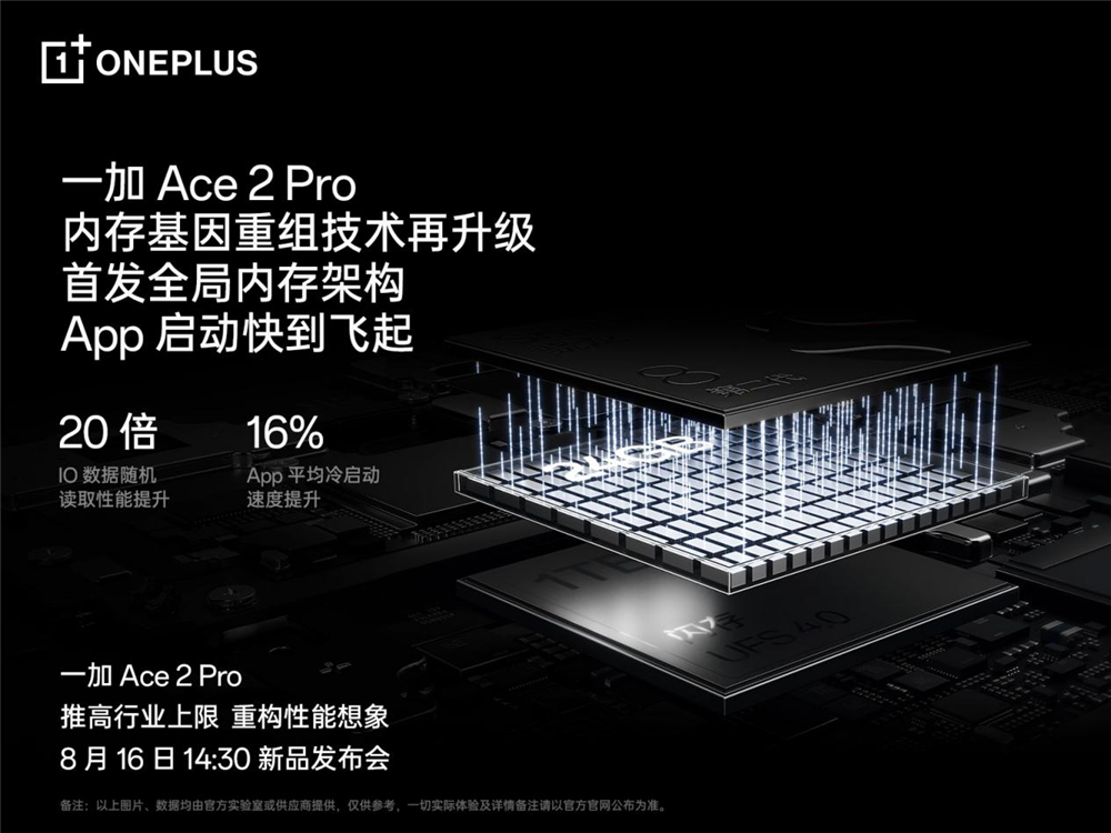 全球首发 24GB 超级内存 一加 Ace 2 Pro 再造流畅新巅峰