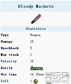 泰拉瑞亚鲜血屠刀怎么合成 鲜血屠刀获取方式介绍