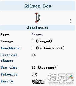 泰拉瑞亚白银弓怎么合成 白银弓获取方式介绍