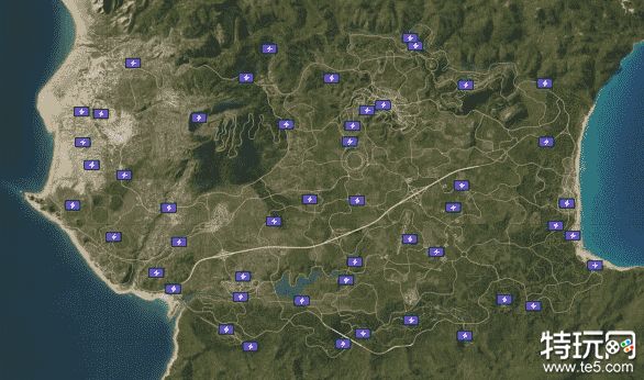 地平线5快速移动广告牌位置大全 全50个广告牌位置一览