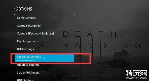 死亡搁浅设置不了简体中文怎么办？