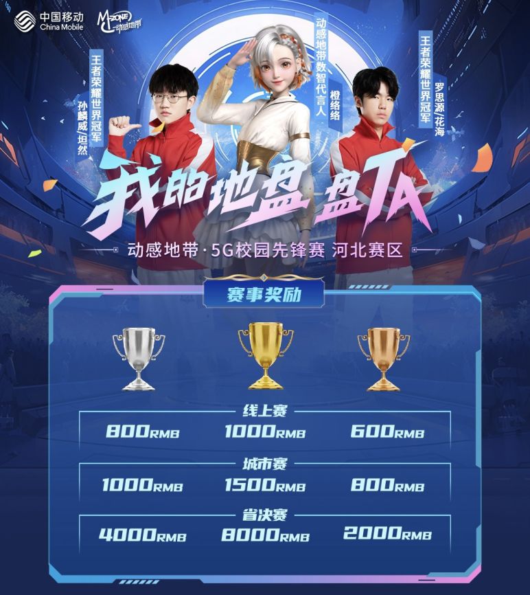 动感地带·5G校园先锋赛河北赛区-第三场线上赛今日火热开启