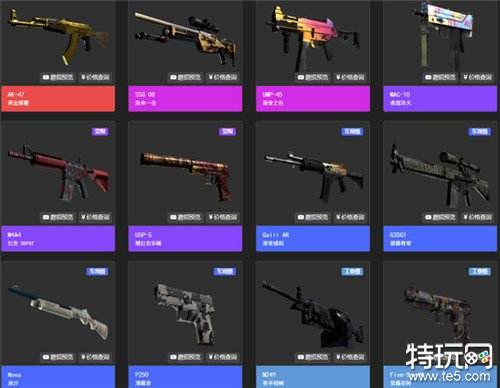 csgo箱子里面金的都有什么 csgo一般几个出金