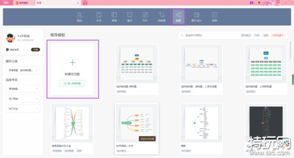 WPS怎么画思维导图 WPS画思维导图方法