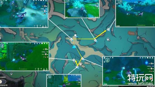 原神4.2苍晶螺在哪采集 苍晶螺快速采集路线汇总