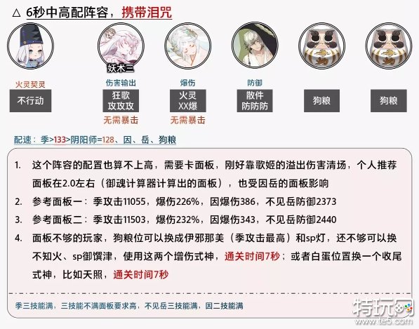 阴阳师花镜试炼怎么玩 花镜试炼阵容攻略