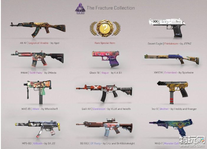 cs2的武器箱子有哪些 cs2箱子对应武器介绍