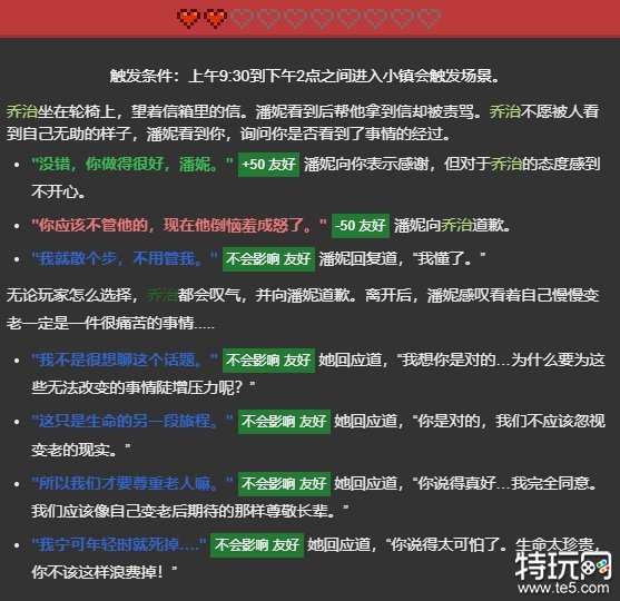 星露谷物语潘妮红心攻略 潘妮红心事件触发条件介绍