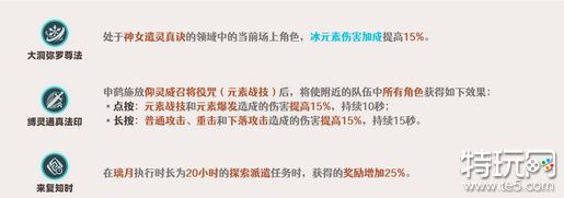 原神申鹤天赋技能怎么加点 申鹤天赋技能加点方案