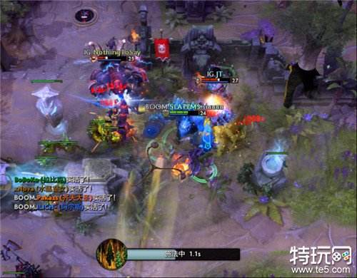 喀山未来运动会DOTA2季军赛 恭喜IG战队2-1击败BOOM获得季军