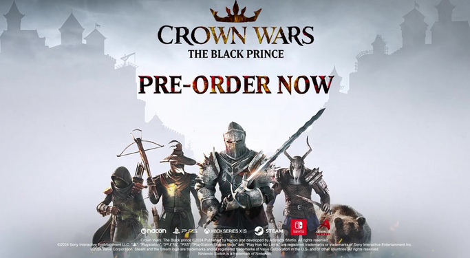 《王冠之战：黑王子》3月15日正式发售