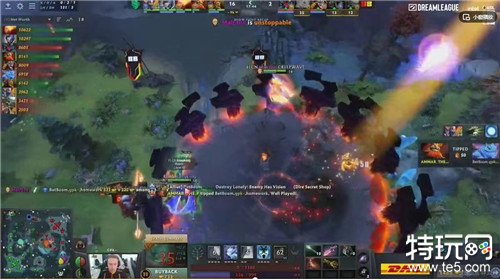 DOTA2梦幻联赛22赛季 BB战队1-1战平Falcons