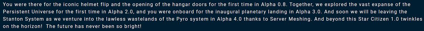 《星际公民》终于要发布了 今年年内发布Alpha4.0版本