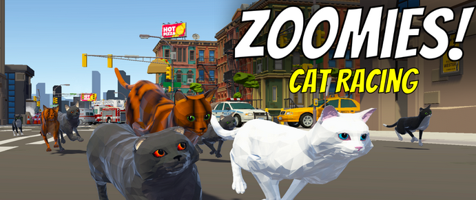 猫咪竞速新游《Zoomies! Cat Racing》发布试玩demo