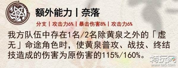 崩坏星穹铁道黄泉行迹加点攻略 黄泉行迹加点顺序