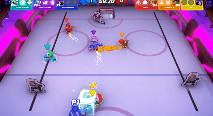 派对游戏《冰球大莽斗》正式发售