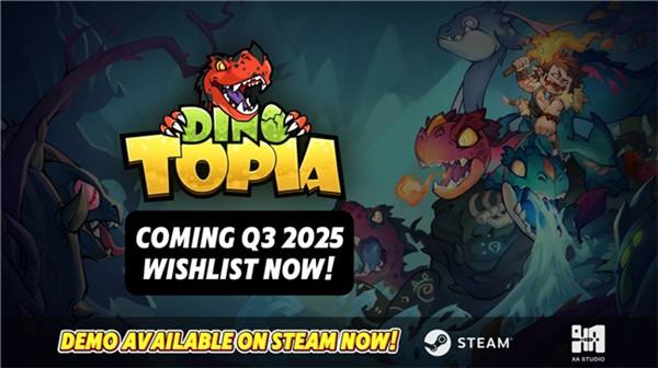 2／25 全新沙盒Roguelike冒险之旅《Dino Topia》试玩版于 Steam 上线！