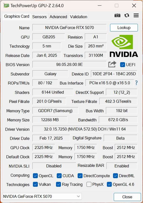 速速拿下这款新卡，影驰RTX 5070 FIRE评测