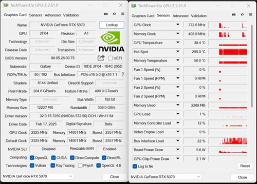 黑科技小钢炮！影驰RTX 5070金属大师OC实测