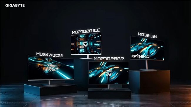 技嘉 CES 2026 发布四款全新 OLED 电竞显示器，独家画质调校技术定义视觉新巅峰