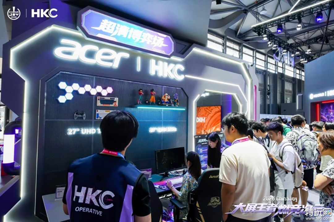 「大屏王者・燃竞次元」：HKC惠科四日征战ChinaJoy 2026全景回顾